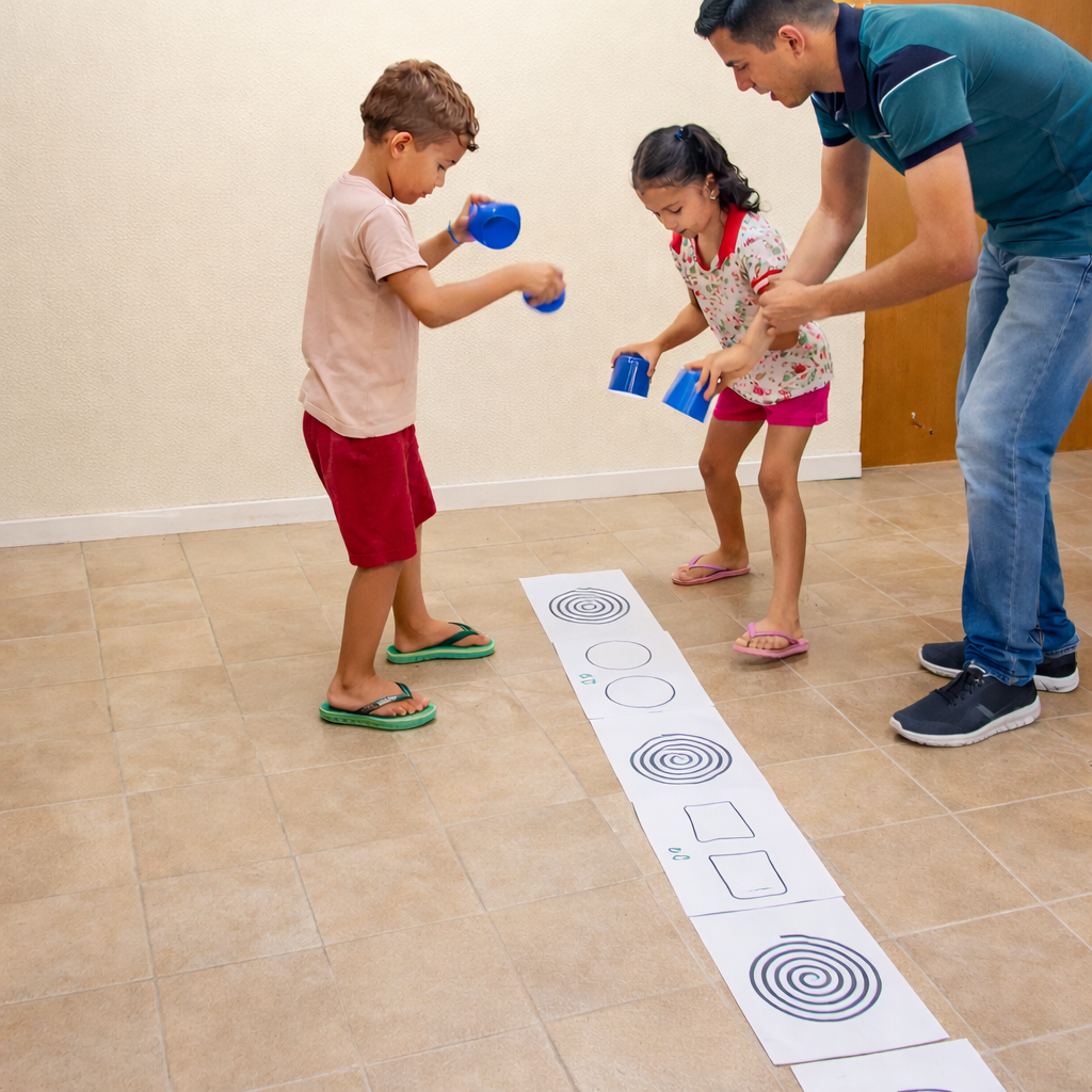 Dinâmica dos Copos atividade